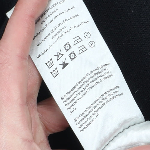 Jack & Jones Men's Black Pullover Sweatshirt S