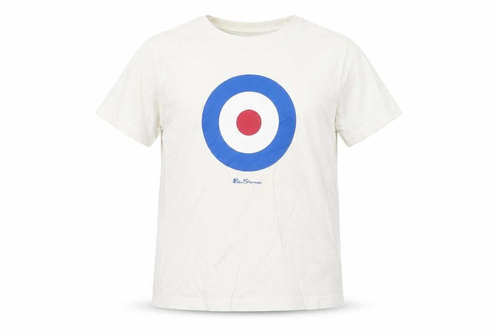 Ben Sherman Boys White Graphic T-Shirt 8-9 Years