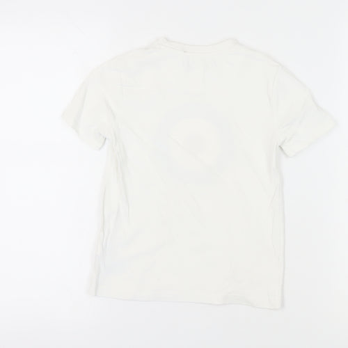 Ben Sherman Boys White Graphic T-Shirt 8-9 Years