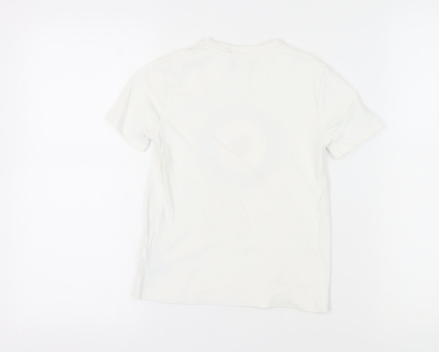 Ben Sherman Boys White Graphic T-Shirt 8-9 Years