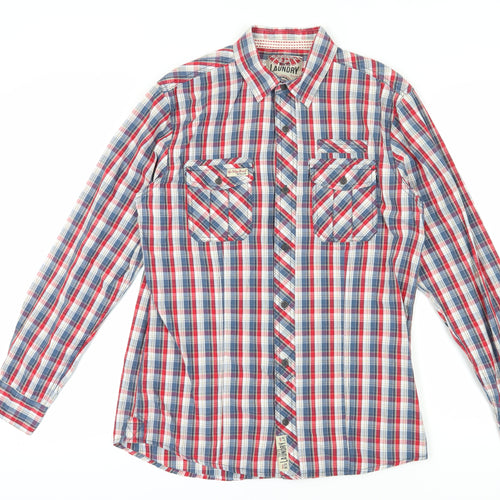 Tokyo Laundry Men's Multicoloured Plaid Shirt, M