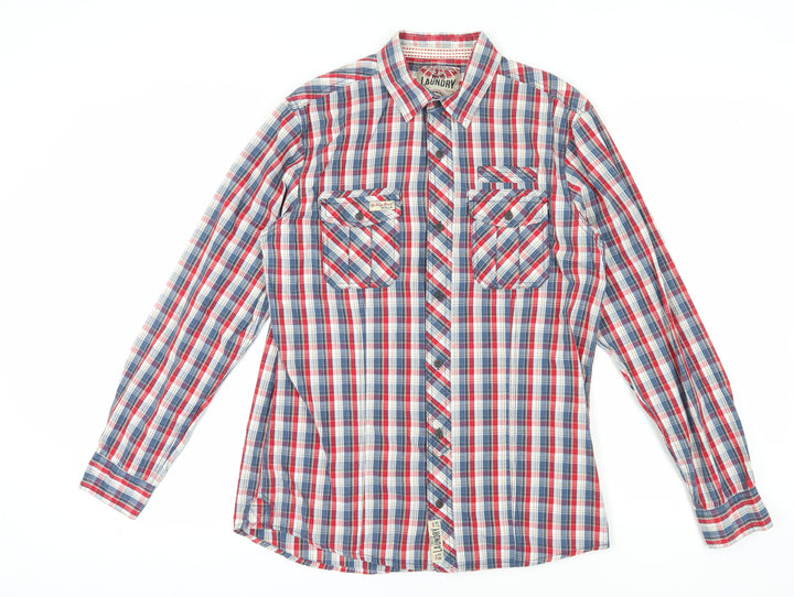Tokyo Laundry Men's Multicoloured Plaid Shirt, M