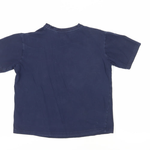 Airwalk Boys Blue Graphic T-Shirt, Age 9-10, Cotton Casual