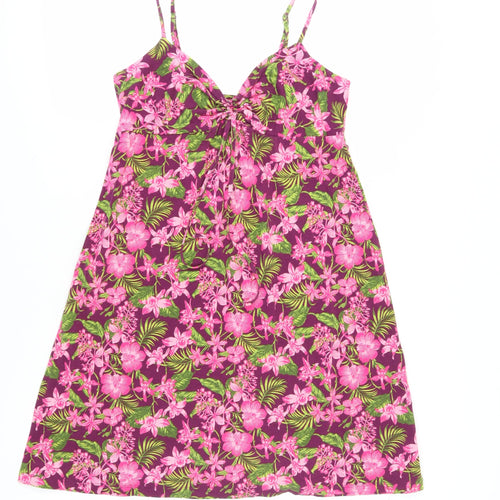 Mantaray Women's Multicoloured Floral Slip Dress M