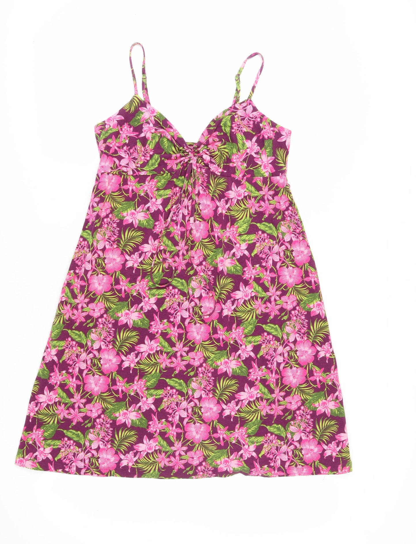 Mantaray Women's Multicoloured Floral Slip Dress M
