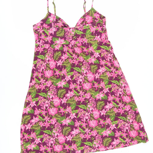 Mantaray Women's Multicoloured Floral Slip Dress M