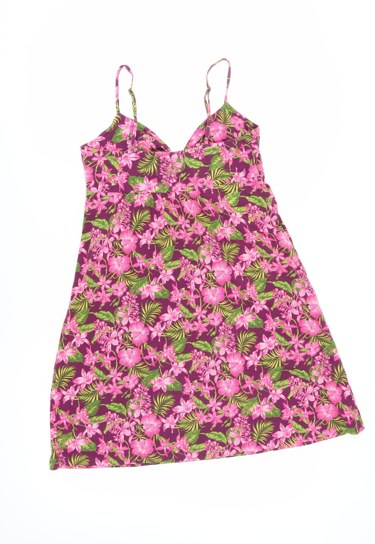 Mantaray Women's Multicoloured Floral Slip Dress M