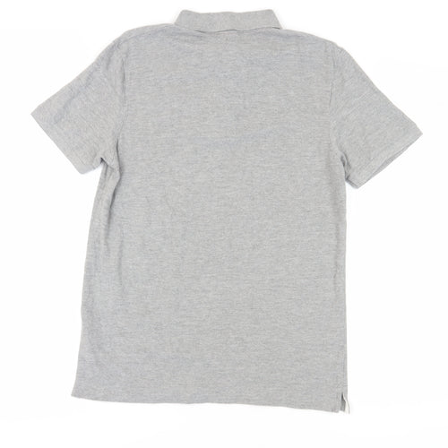 Jack & Jones Grey Men's Medium Polo Shirt