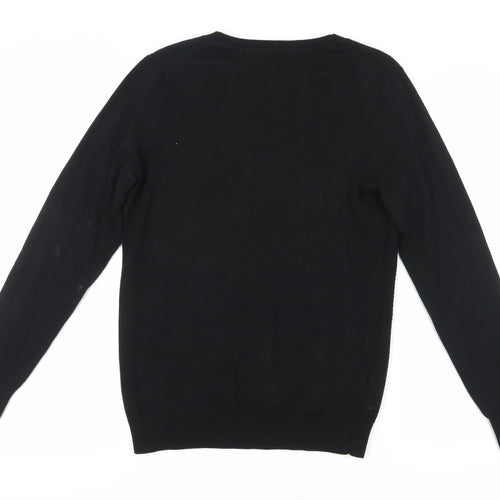 Banana Republic Men’s L Black Pullover V-Neck Jumper