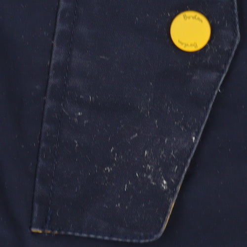 Boden Women's Blue Parka Coat Size 8 with Hood