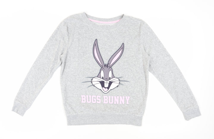 Looney Tunes Teens Grey Pullover Sweatshirt 2XS