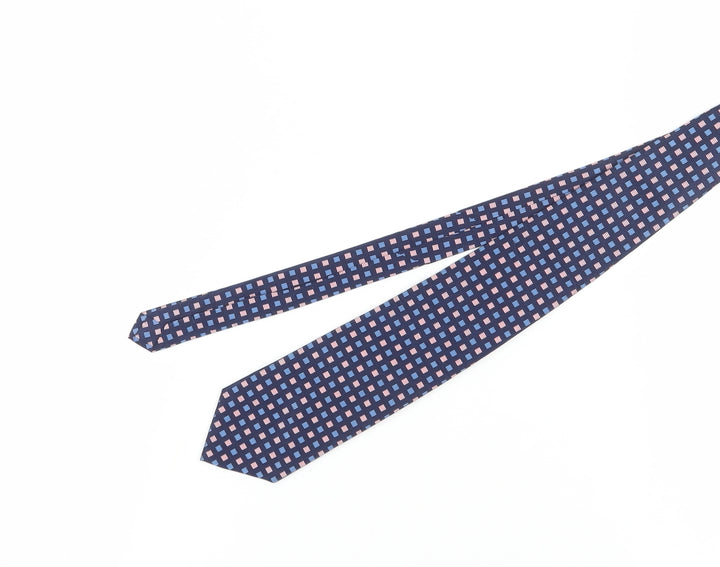 Daniel Hechter Men's Designer Silk Geometric Tie