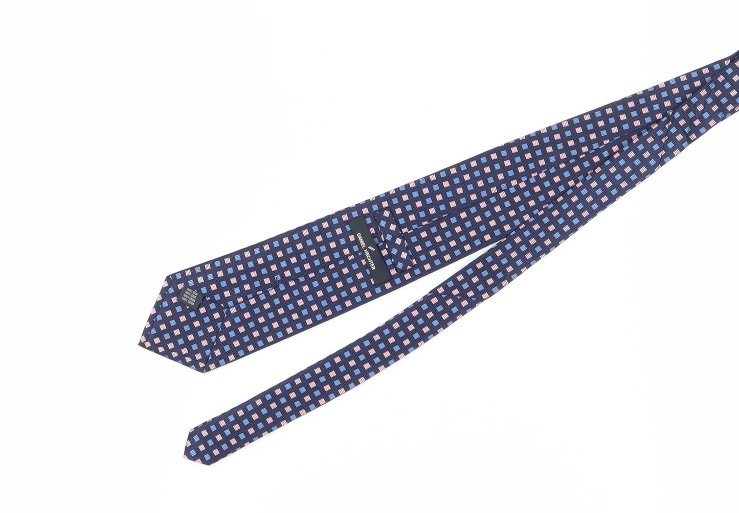 Daniel Hechter Men's Designer Silk Geometric Tie