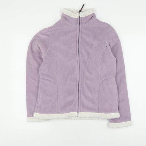 Trespass Women's Purple Fleece Jacket Size S
