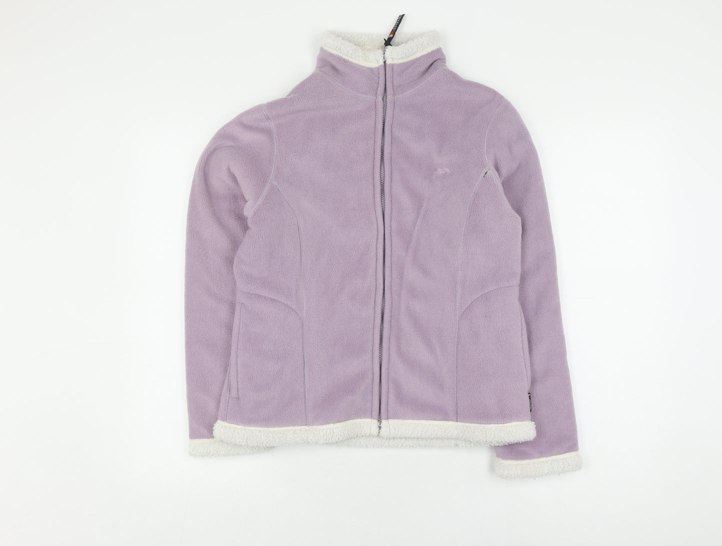 Trespass Women's Purple Fleece Jacket Size S