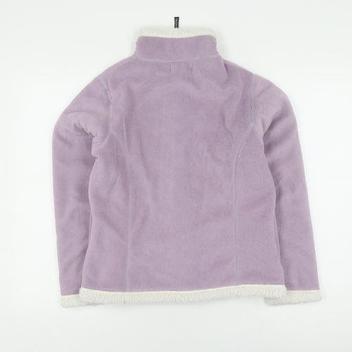 Trespass Women's Purple Fleece Jacket Size S