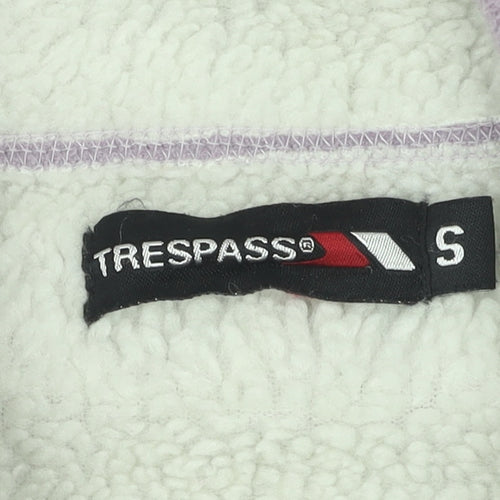 Trespass Women's Purple Fleece Jacket Size S