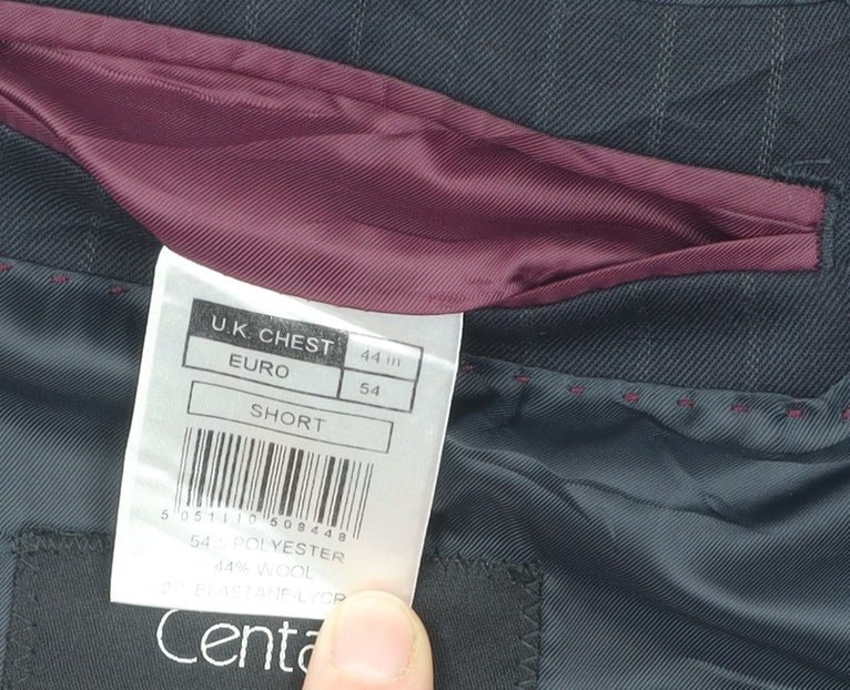 Centaur Men's Blue Blazer, Short 44, Classic Smart