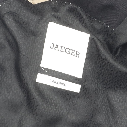 Jaeger Men's Black 42R Regular Blazer