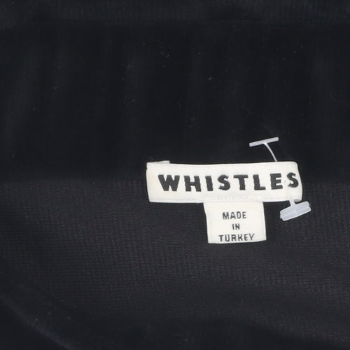 Whistles Women's XS Black Pencil Skirt