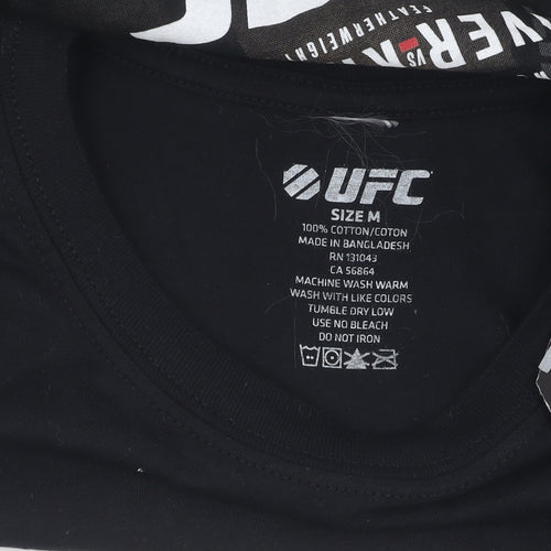 UFC Fight Night Berlin Men's Black T-Shirt, Size M