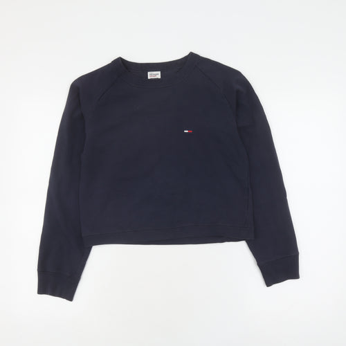 Tommy Hilfiger Women's Blue Pullover Sweatshirt S