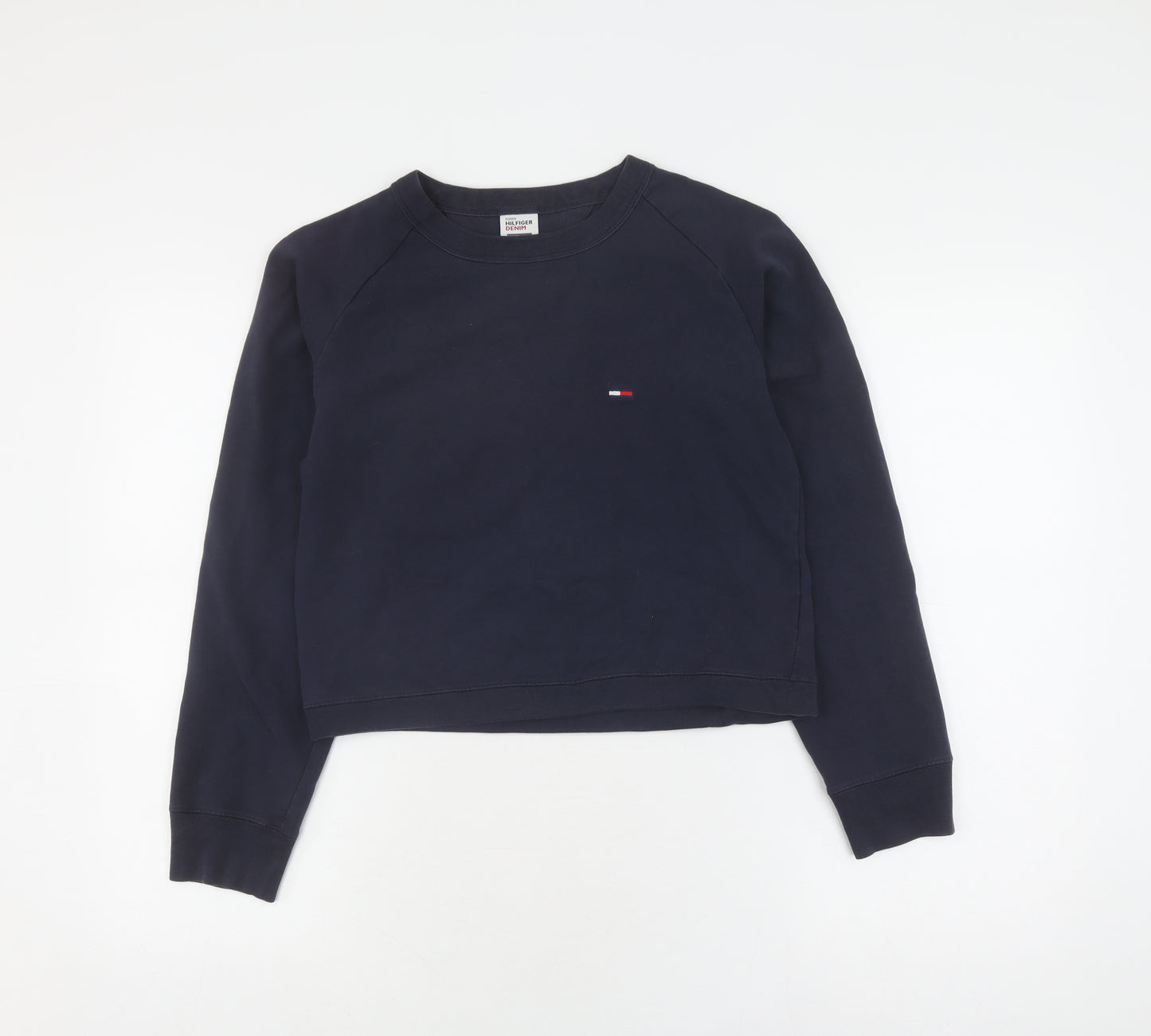 Tommy Hilfiger Women's Blue Pullover Sweatshirt S
