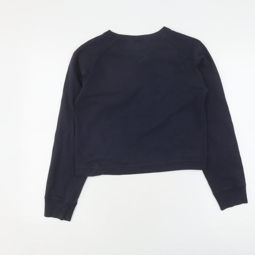 Tommy Hilfiger Women's Blue Pullover Sweatshirt S