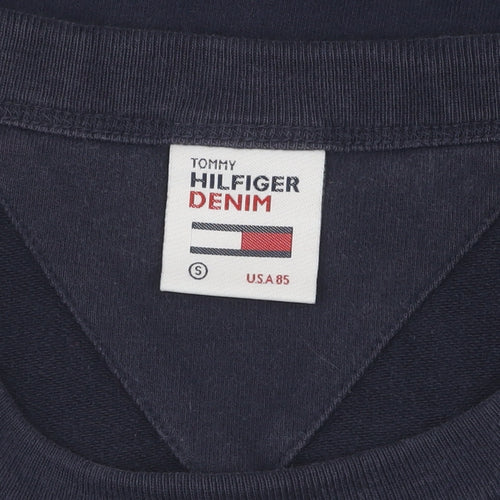 Tommy Hilfiger Women's Blue Pullover Sweatshirt S