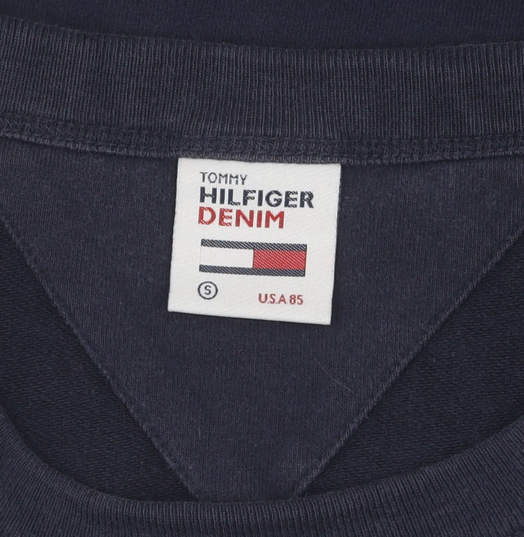 Tommy Hilfiger Women's Blue Pullover Sweatshirt S