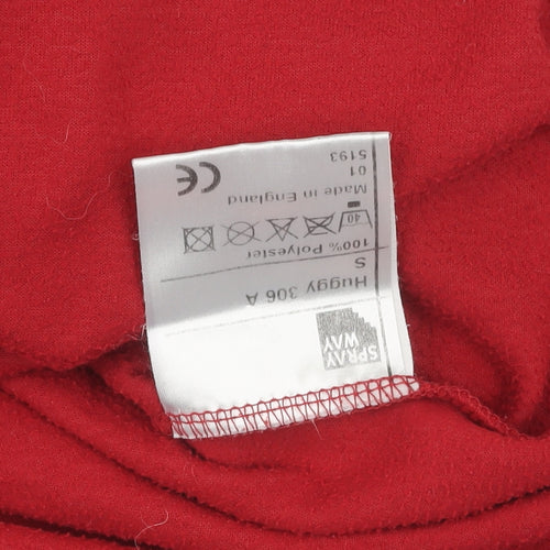 Sprayway Men's Red Fleece Pullover Sweatshirt - S
