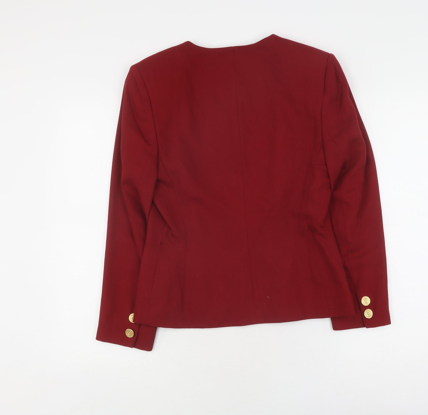 Alexon Women's Red Blazer Size 10 Workwear Formal