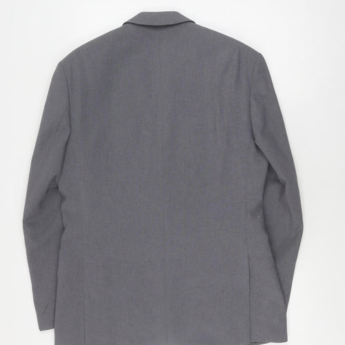 Farah Men's Grey Blazer, 38R, Classic Style