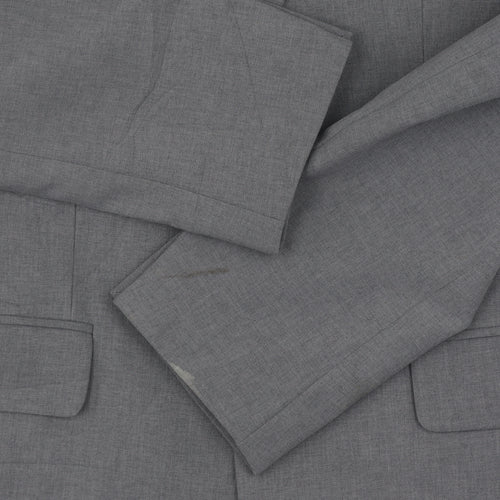 Farah Men's Grey Blazer, 38R, Classic Style