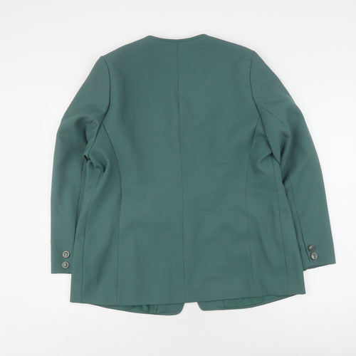 Eastex Women's Green Suit Jacket - Size 18 Classic Fit