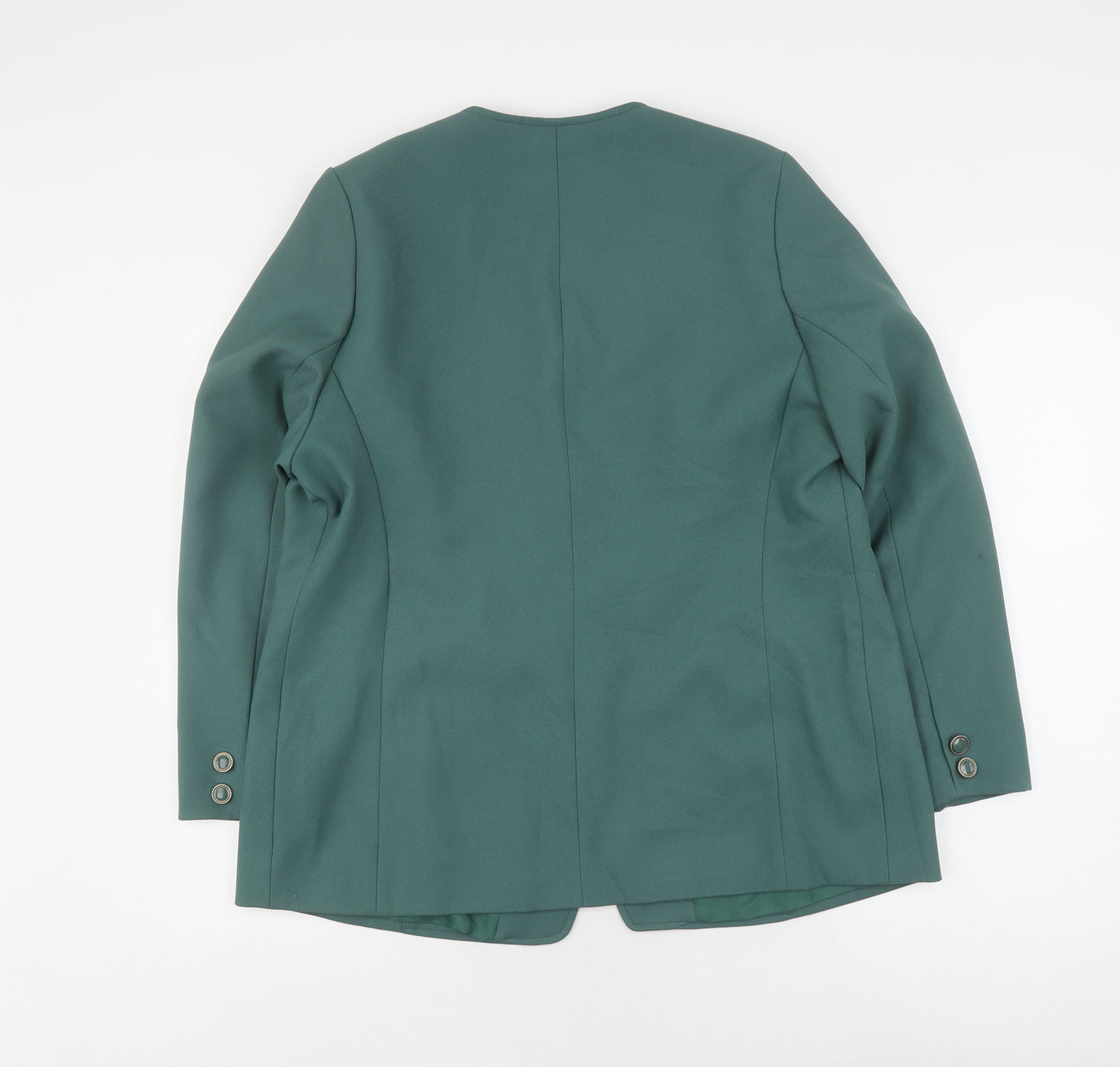Eastex Women's Green Suit Jacket - Size 18 Classic Fit