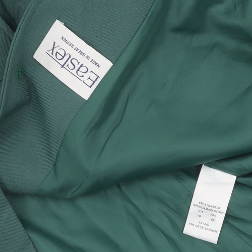 Eastex Women's Green Suit Jacket - Size 18 Classic Fit