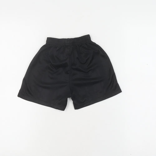 Sondico Boys Black Shorts 3-4 Years Elastic Waist