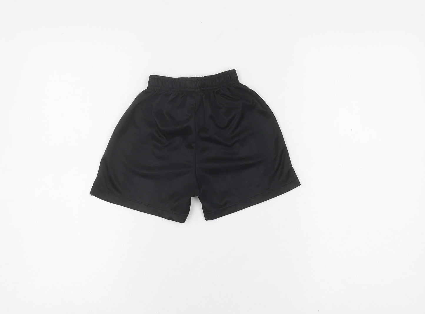 Sondico Boys Black Shorts 3-4 Years Elastic Waist