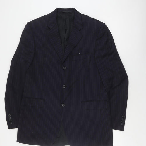 Pierre Cardin Men's Blue Blazer Size 42L Classic Fit