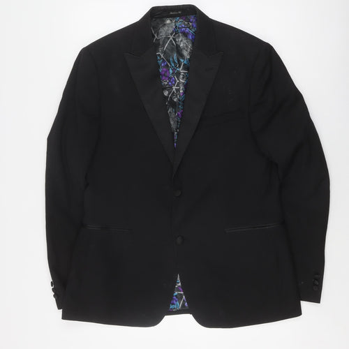 Ted Baker Men's Black Blazer Size 42R Formal