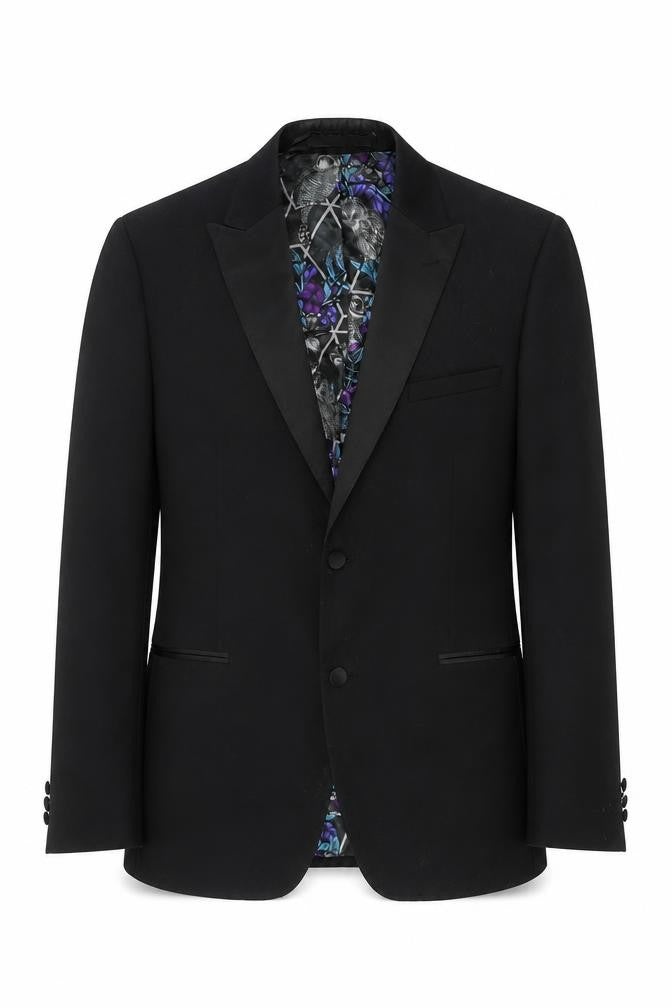 Ted Baker Men's Black Blazer Size 42R Formal
