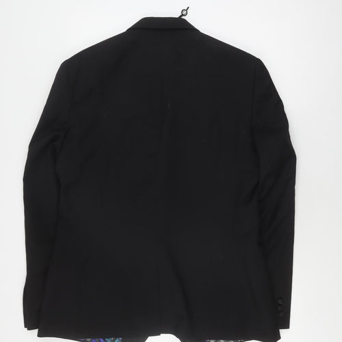 Ted Baker Men's Black Blazer Size 42R Formal