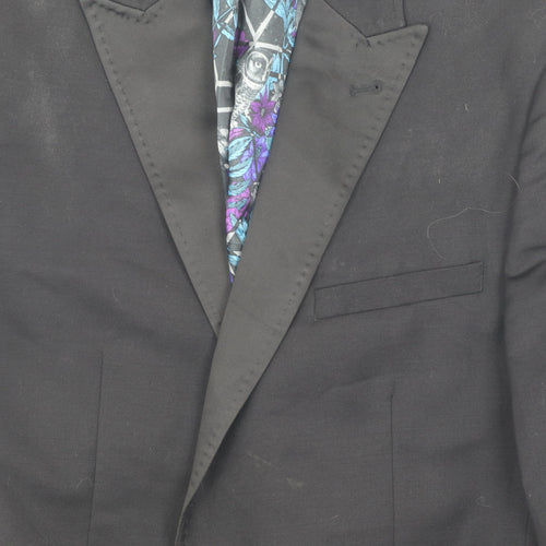 Ted Baker Men's Black Blazer Size 42R Formal