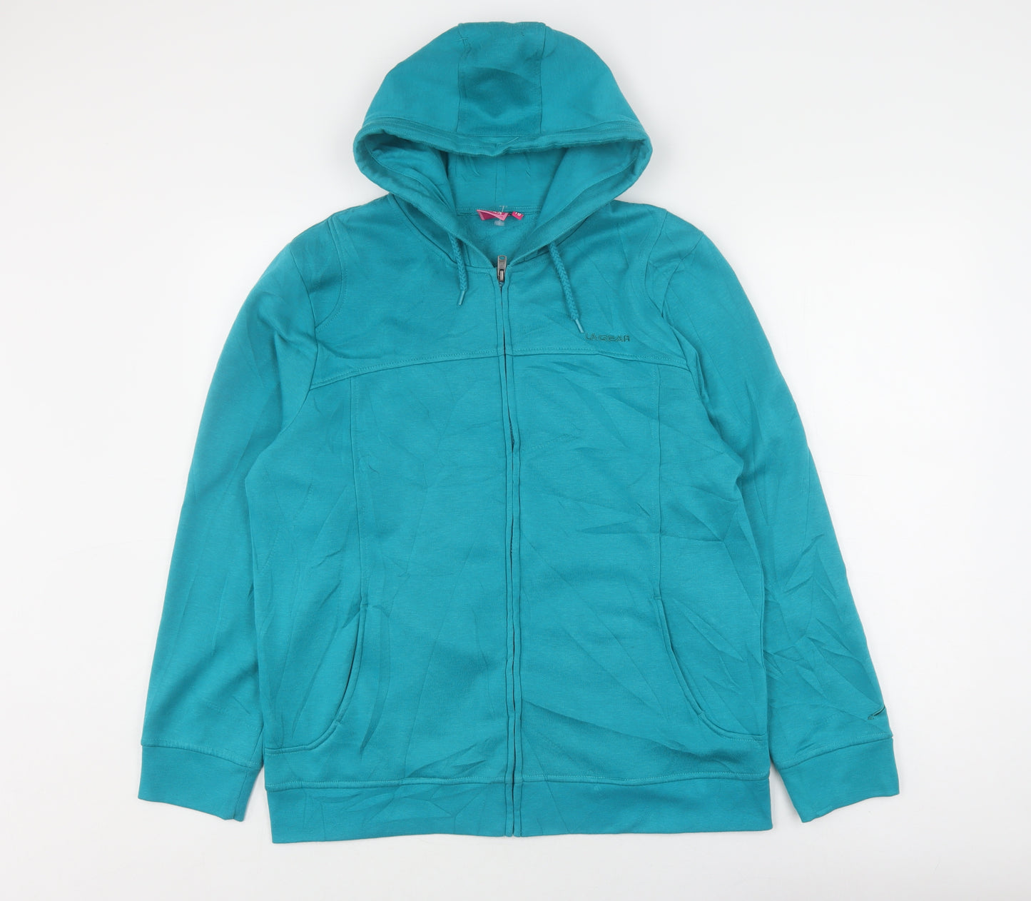 LA Gear Women's Blue Full Zip Hoodie Size 12