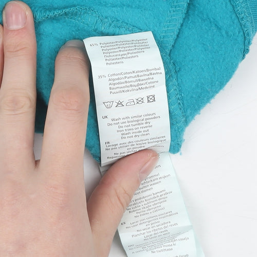 LA Gear Women's Blue Full Zip Hoodie Size 12