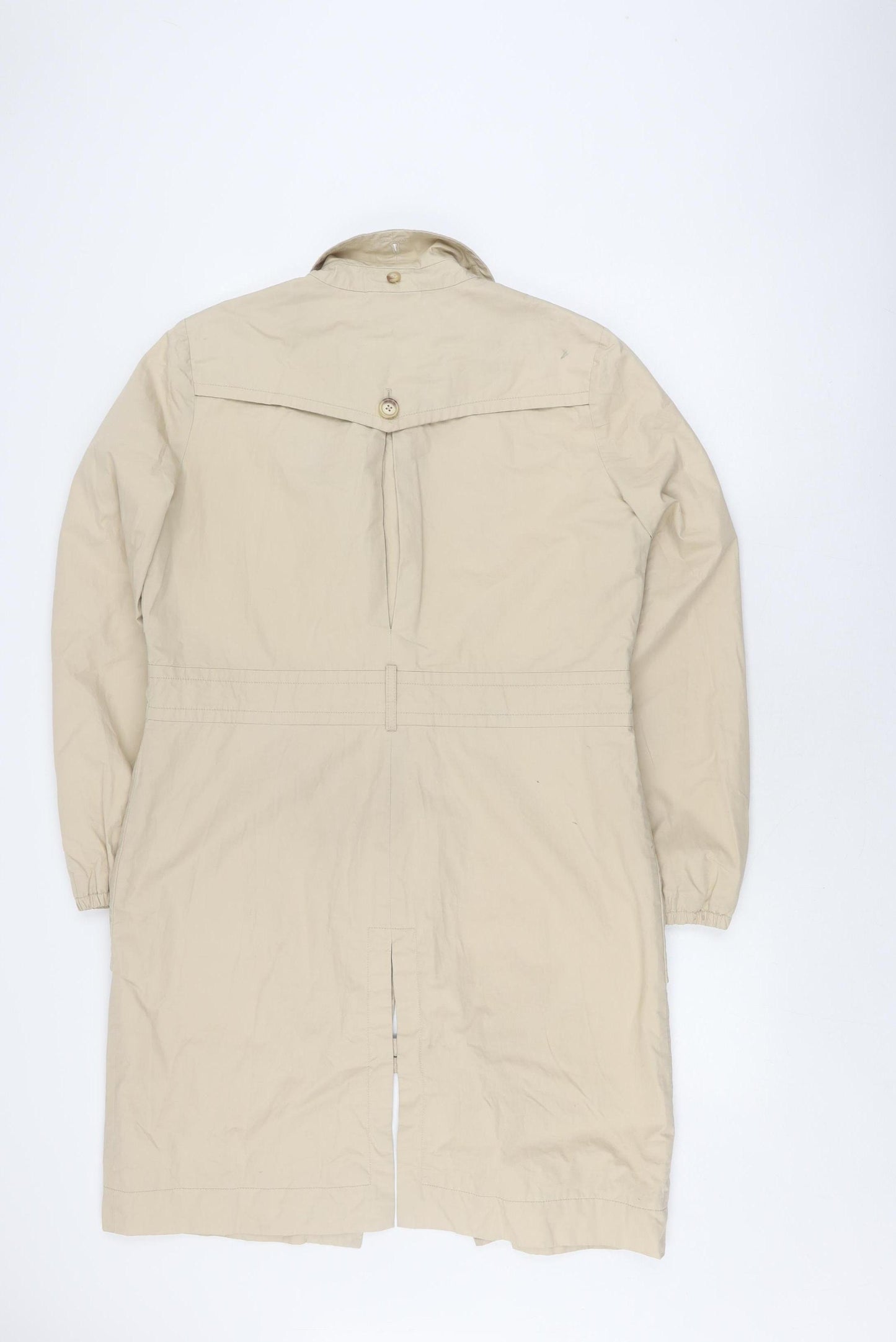 DKNY Jean Women's Beige Mid-Length Cotton Jacket