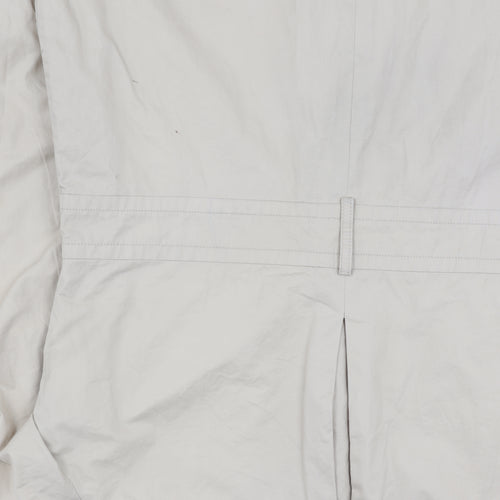 DKNY Jean Women's Beige Mid-Length Cotton Jacket