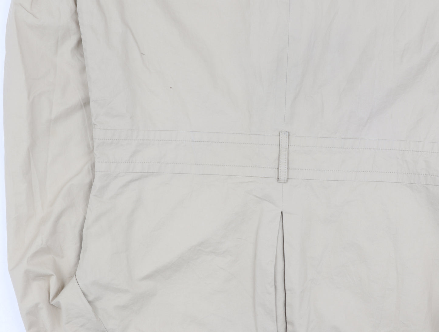 DKNY Jean Women's Beige Mid-Length Cotton Jacket