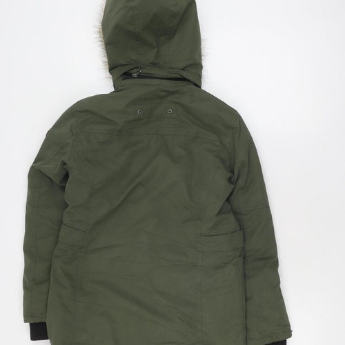 Killtec Boys Green Parka - Size 12, Water Resistant